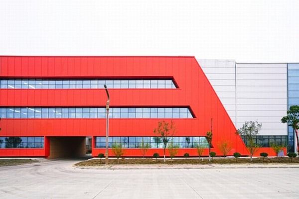 "붉은" 산업 철강 건물 프로젝트 case2-3